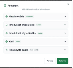 Ilmoitukset ilmoituksille