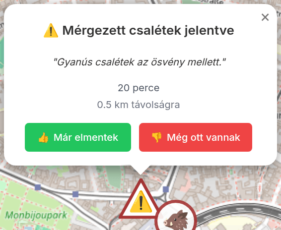 Mérgezett csalétek jelentése