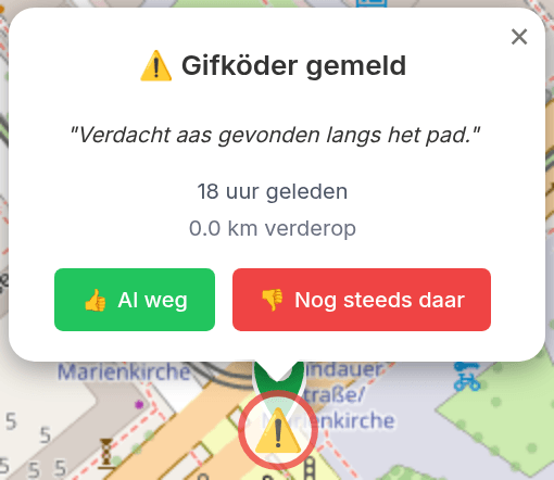 Gifköder melden