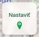 Tlačidlo nastaviť polohu