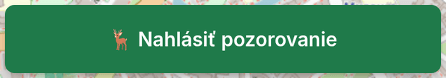 Tlačidlo nahlásiť pozorovanie